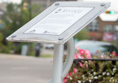 Alexander Way Interpretive Sign