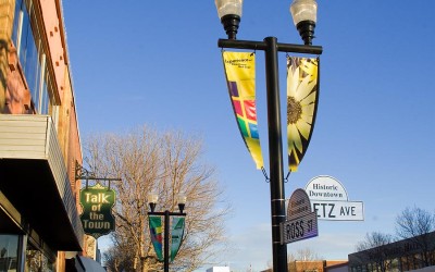 Downtown Red Deer Banners! Installed!