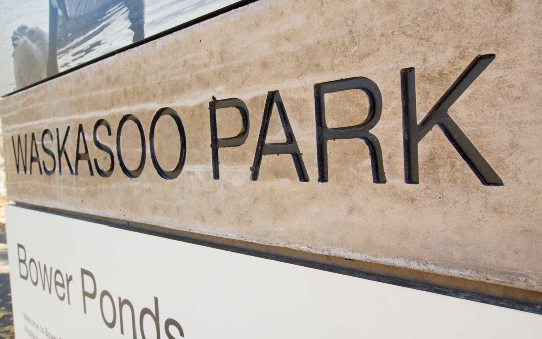 Waskasoo Parks Signage