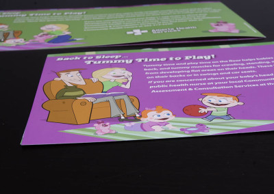 Alberta Health Services - Tummy Time Brochures