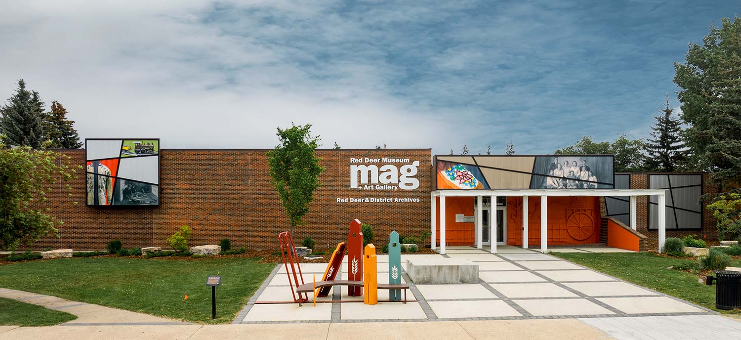 Red Deer Museum Facade