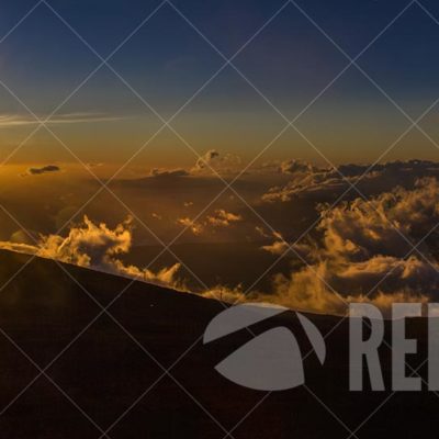 Sunset over Haleakala, Maui