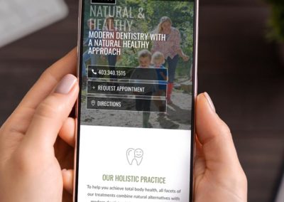 Riverstone Dental Website - Mobile Experience