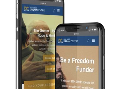 Red Deer Dream Centre Mobile Experience