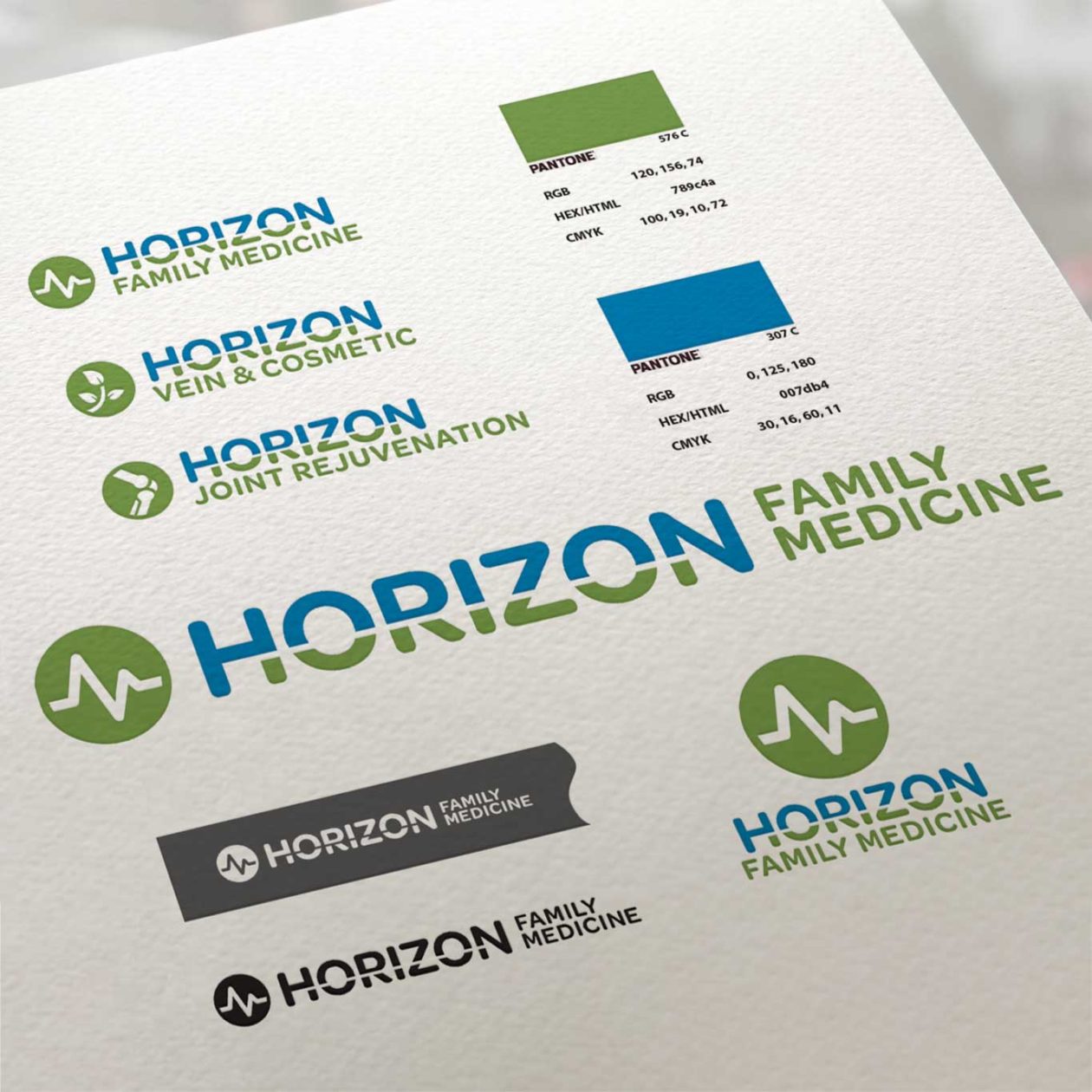 Horizon Family Medicine Identity Sheet