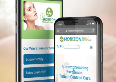 Horizon Family Medicine Mobile website