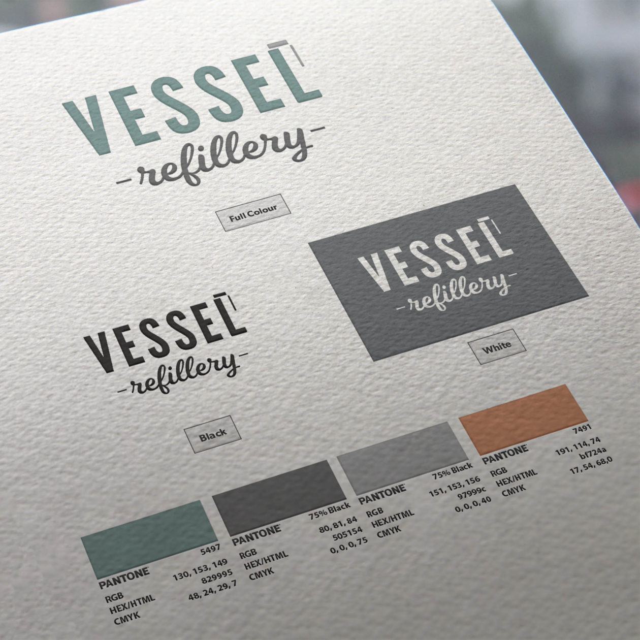 Vessel Refillery Brand