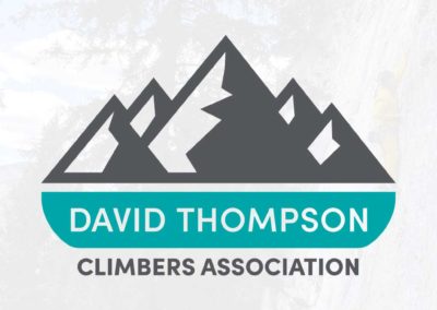 David Thompson Climbers Association logo colour version