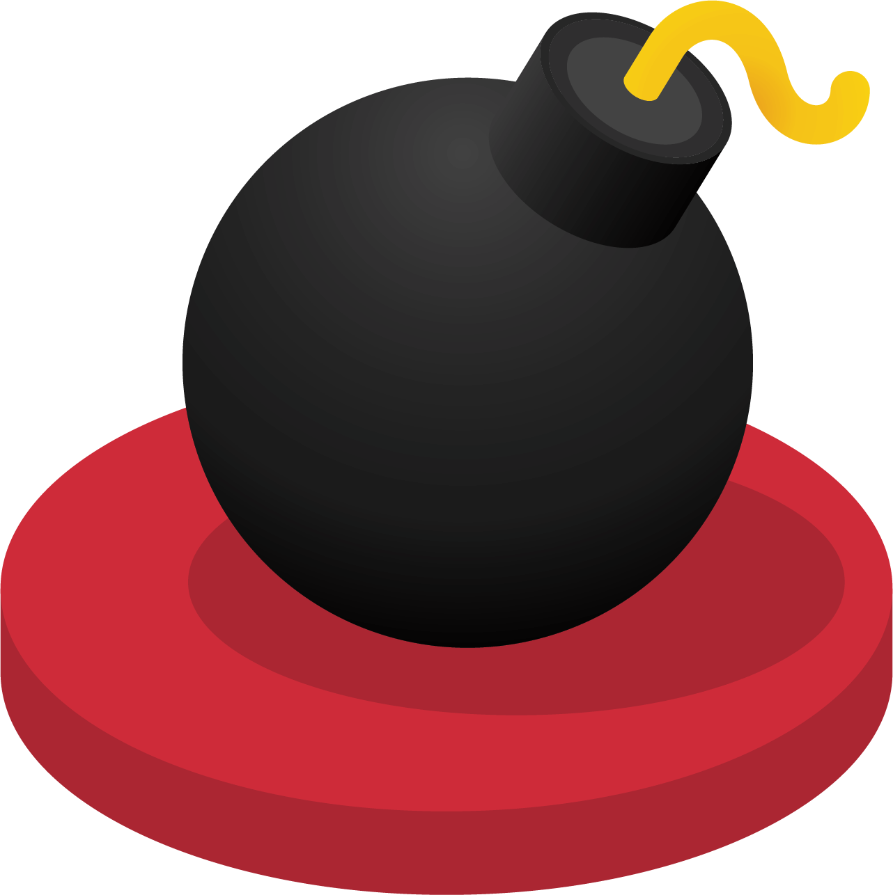 icon of a classic cartoon bomb