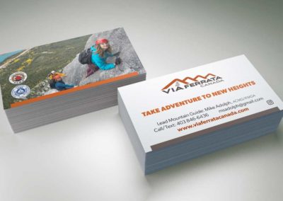 Via Ferrata Canada Business Cards