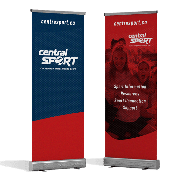 Central Sport Bannerstand Design