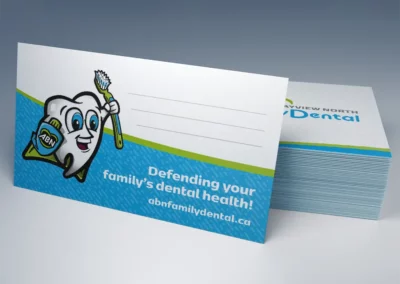 Aurora Bayview North Family Dental Business Cards