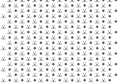 Dog + Cat Hospital pattern background