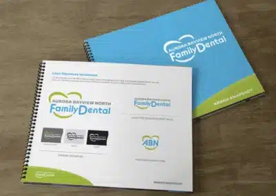 Aurora Bayview North Family Dental Brand ID guide