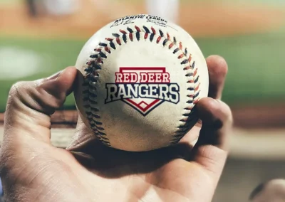 Red Deer Minor Baseball Association Brand