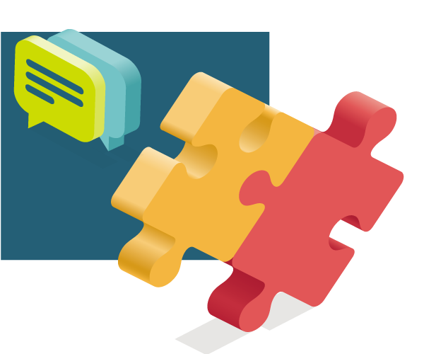 fitting the puzzle pieces together