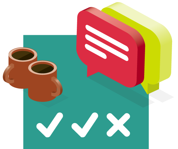 Talking through a brand process